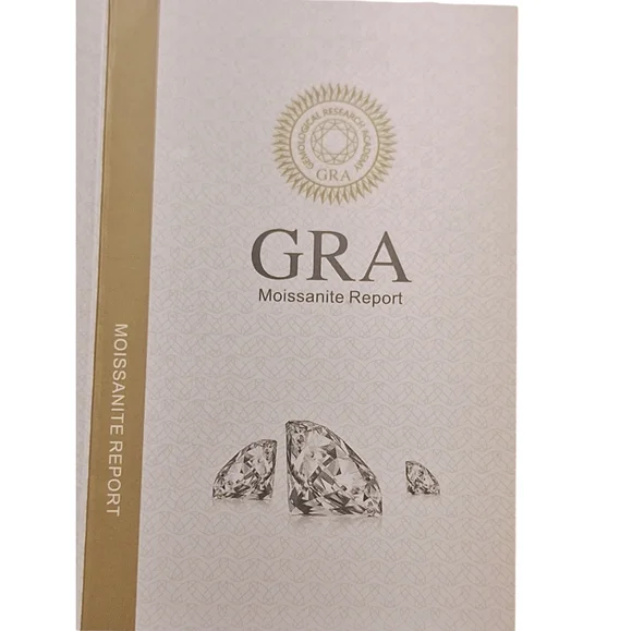 SALE-12 HOURS ONLY! 2 CARAT CERTIFIED MOISSANITE  RING size 7.5 FLAWLESS - Picture 13 of 14